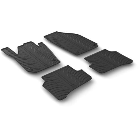Set tappeti su misura in gomma - compatibile per Skoda Fabia 5p (02/1508/21) - Skoda Fabia Wagon (04/1508/22)
