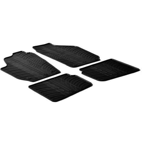 Set tappeti su misura in gomma - compatibile per  Skoda Roomster (09/0610/15)