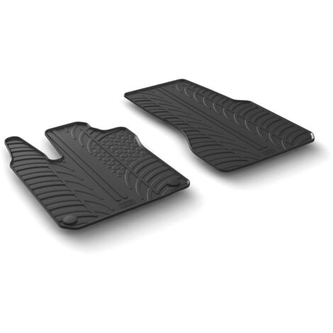 Set tappeti su misura in gomma - compatibile per Smart Fortwo (11/1404/24) - Smart Fortwo Cabrio (03/1604/24)