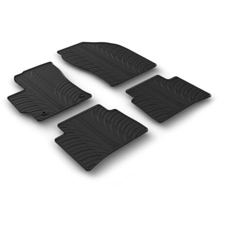 Set tappeti su misura in gomma - compatibile per Toyota Corolla Touring Sports (03/1908/22) automatico - Suzuki Swace sw (03/2102/23) automatico - Toyota Corolla Touring Sports (09/22) automatico -