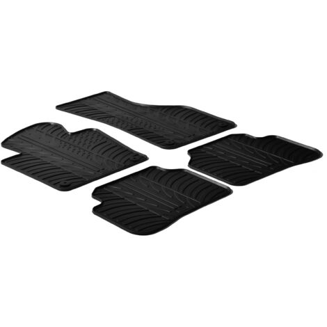 Set tappeti su misura in gomma - compatibile per Volkswagen Passat 4p (01/1110/14) - Volkswagen Passat Alltrack (03/1209/15) - Volkswagen Passat Variant (01/1110/14)