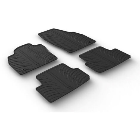 Set tappeti su misura in gomma - compatibile per  Volkswagen Polo 5p (10/17) -  Volkswagen Polo 5p (10/17)