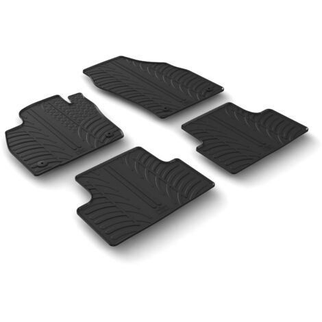 Set tappeti su misura in gomma - compatibile per Volkswagen T-Cross (04/19)
