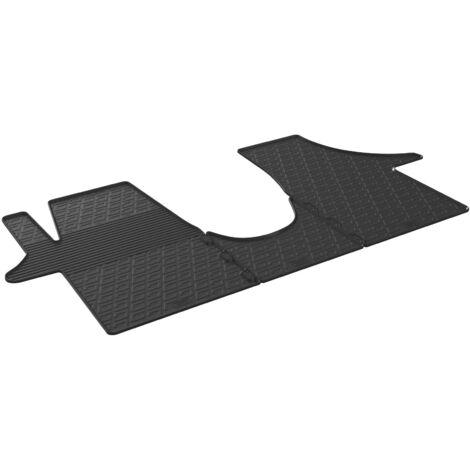 Set tappeti su misura in gomma - compatibile per  Volkswagen Transporter T5 (04/0303/15) -  Volkswagen Transporter T6 (04/1512/19)