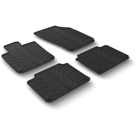 Set tappeti su misura in gomma - compatibile per  Volvo S90 4p (09/1602/24) -  Volvo V90 Cross Country (09/1603/26) -  Volvo V90 sw (09/1603/26)