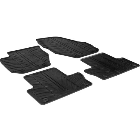 Set tappeti su misura in gomma - compatibile per Volvo XC60 (11/0804/17)