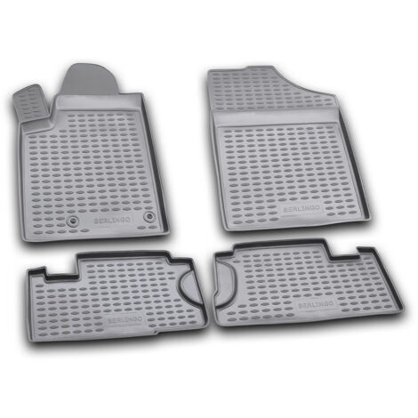 Set tappeti su misura in TPE - compatibile per  Citroen Berlingo Van (05/9603/08) -  Citroen Berlingo Multispace (05/9603/08)