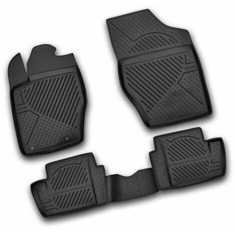 Set tappeti su misura in TPE - compatibile per  Citroen C4 3p (01/0510/10) -  Citroen C4 5p (01/0510/10)