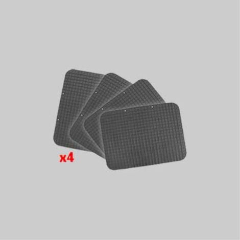 Set tappeti universale auto 'eco' 4 pezzi
