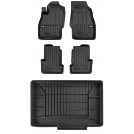 SET Tappetini in gomma 3D Opel Corsa E Hatchback 2014-2019 d