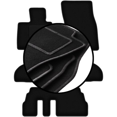 Set tappetini in velluto per: BMW X5 F15 7 posti (2013-)