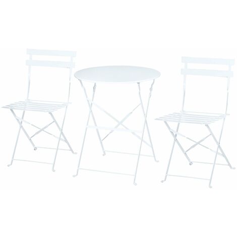 tavola rotonda in ferro battuto outdoor//balcone//giardino tavolini da t/è portatili piccolo tavolo da pranzo ordinaria semplice 55x72cm,White Tavolo pieghevole
