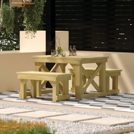 Panca per botti di vino panca sedia in legno di rovere set di mobili da  giardino tavolo in rovere -  Italia