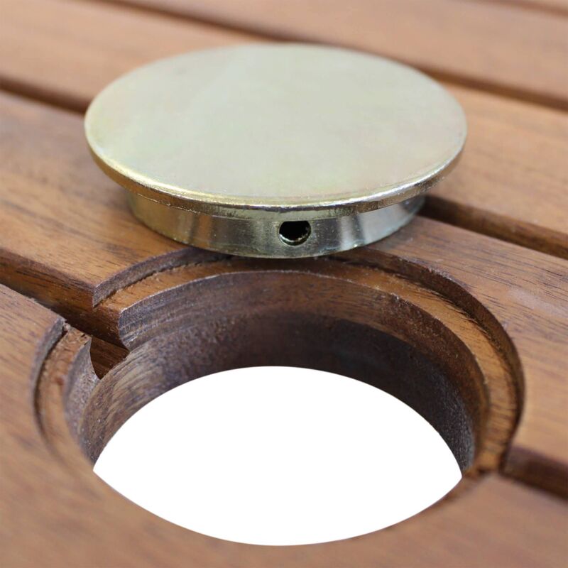 Fisso Poltrone Con In Acacia 150 80 Set Legno Massiccio X