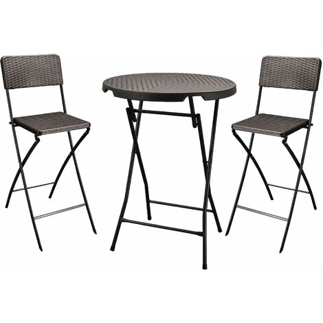 SET TAVOLO SNACK + 2 SGABELLI