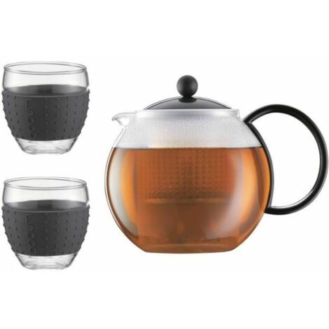 Set Teiera Bodum CHAMBORD Nero 1 L