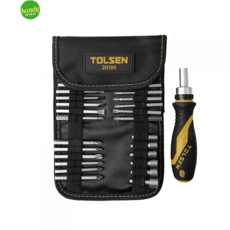 Set Tolsen 26 Cacciaviti Cricchetto