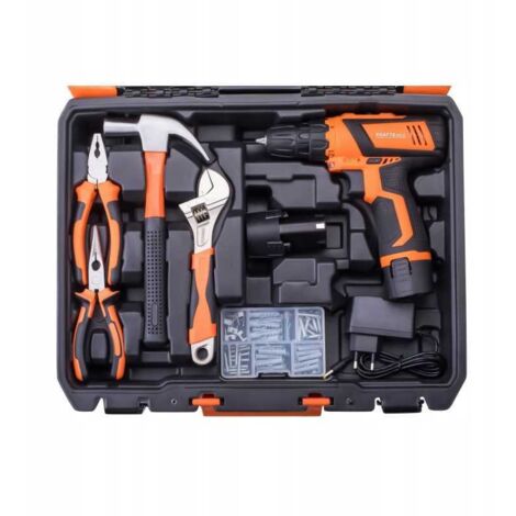 SET TRAPANO/AVVITATORE A BATTERIA 18V KRAFT&DELE KD3357