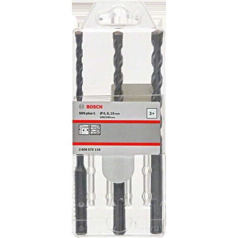 SET TRAPANO BOSCH SDS PLUS-1 6/8/10