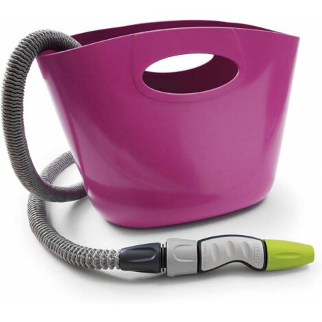 SET TUBO AUTO ESTENSIBILE 15M IN BAG FUCSIA AQUAPOP