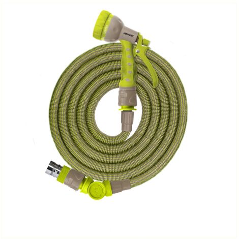 Set tuyau d'arrosage 5 à 15m - Jardibric - JARDIFLEX15