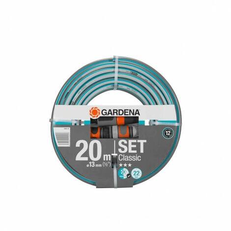 Set tuyau GARDENA - accessoires de raccordement - Classic diamètre 13mm - 20m 18004-20