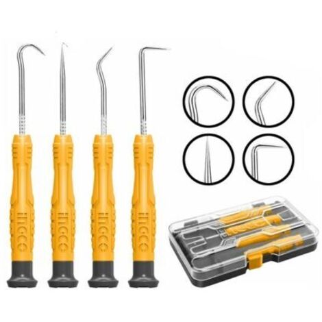 SET UNCINI E GANCI 120mm - 4PZ INGCO HKPHS0401