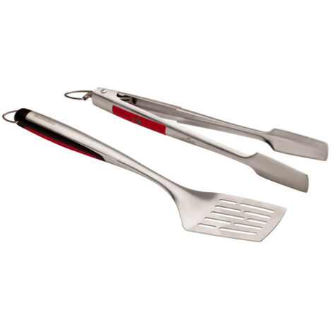 Set utensili Char Broil 140543 acciaio inox 2 pezzi