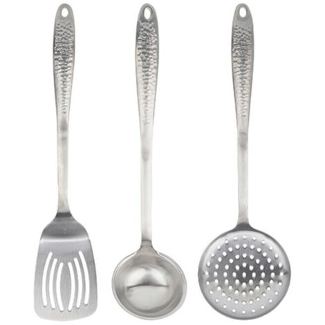 SET UTENSILIOS DE COCINA 3PC ACER INOX COLECCIÓN ORIGEN