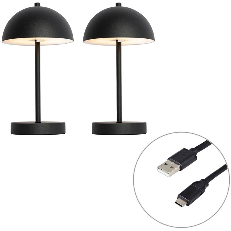 Image of Set of 2 Outdoor Table Lamps&hellip;