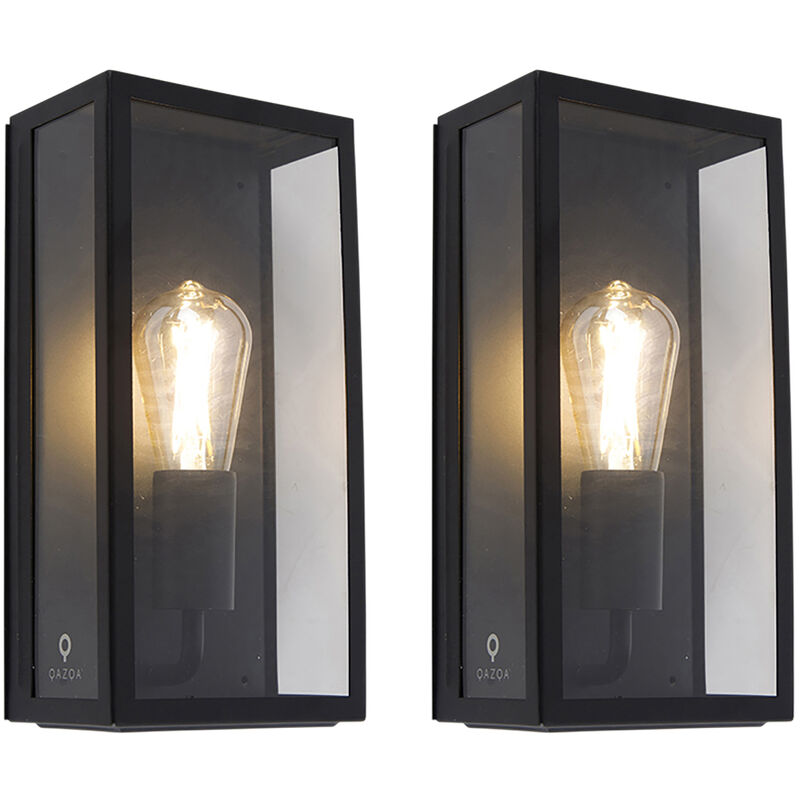Image of Set of 2 Outdoor Wall Lights&hellip;