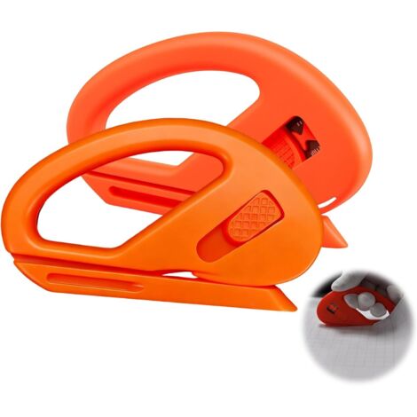 Set van 2 cadeaupapiersnijders, schuifbare cadeaupapiersnijder voor het inpakken van cadeaus, snijder voor kraftpapier, verjaardag, kerst