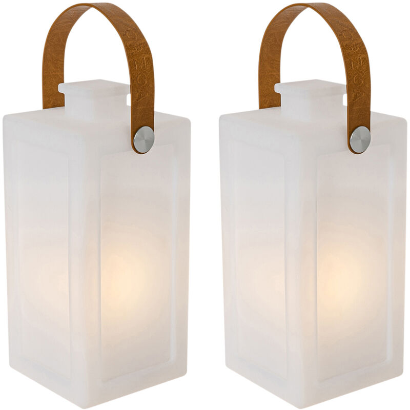 Image of Set of 2 Table Lamps White&hellip;