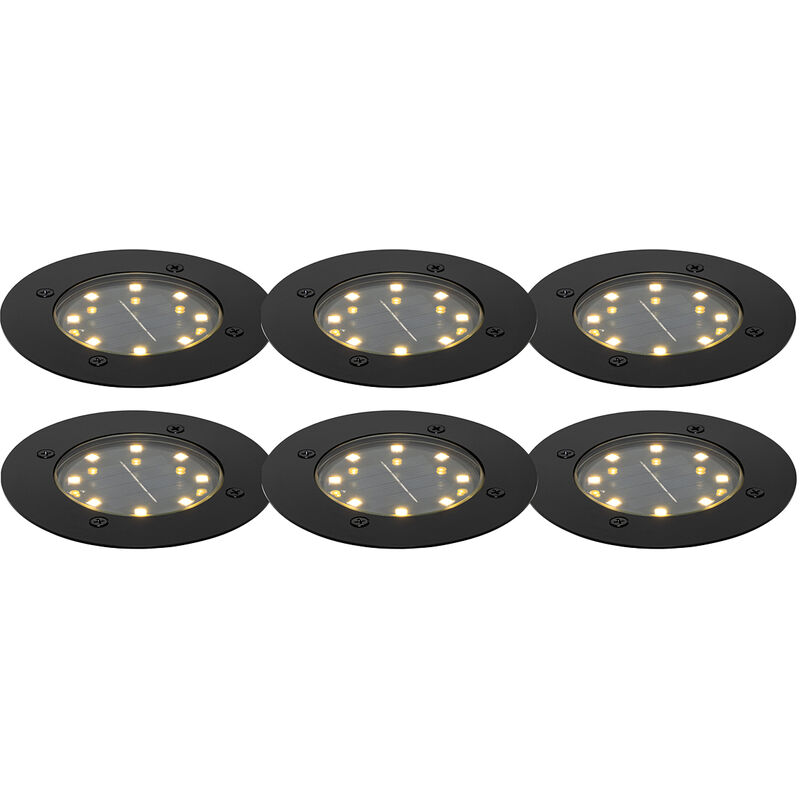 Image of Qazqa - Set of 6 Black&hellip;