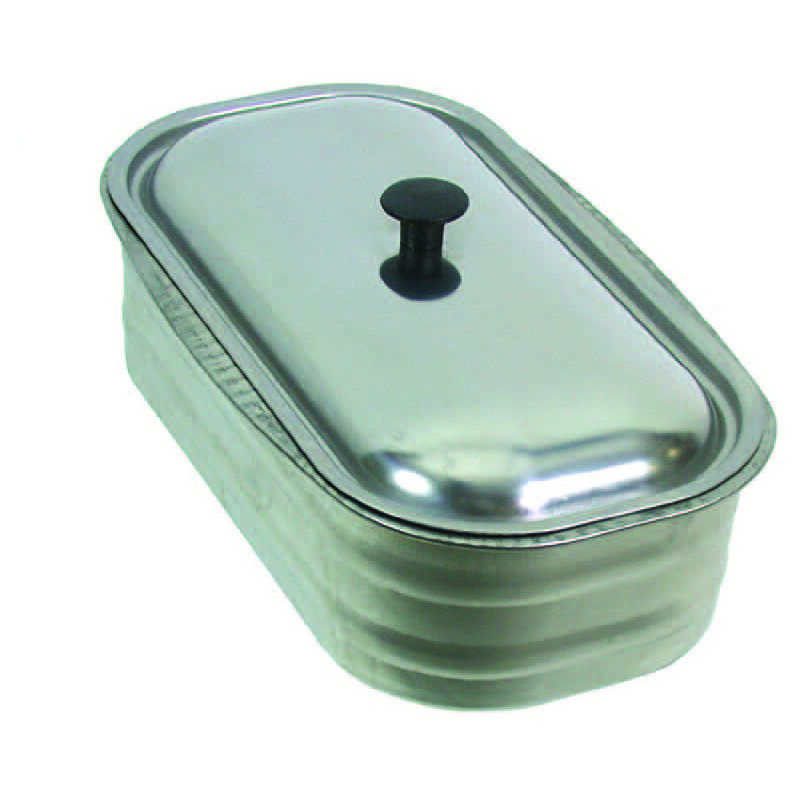 Image of Nordica - Vasca inox con coperchio per cucine a legna - 3,5 inox