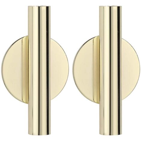 Set vases muraux ronds métal doré – Pour fleurs séchées, décoration murale élégante