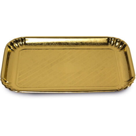 Set vassoi monouso 15742C EASY BAKE Oro Guardini Vassoio oro 33 x 43 cm