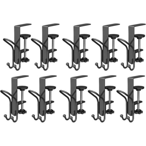 Set verstellbarer, multifunktionaler Kleiderbügel von 1,3 bis 21,6 cm, rostfreie Halterungen, 9,1 kg, beschädigungsfrei, für Weihnachtsdekoration, multifunktionaler Haken für Weihnachtsdekorationen