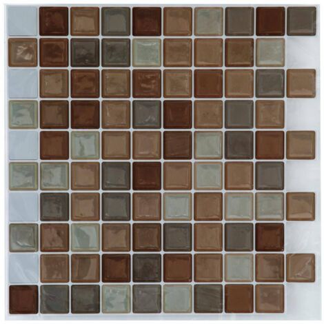 Set von 2 Aufklebern, Fliesen, 26x26 cm Caro