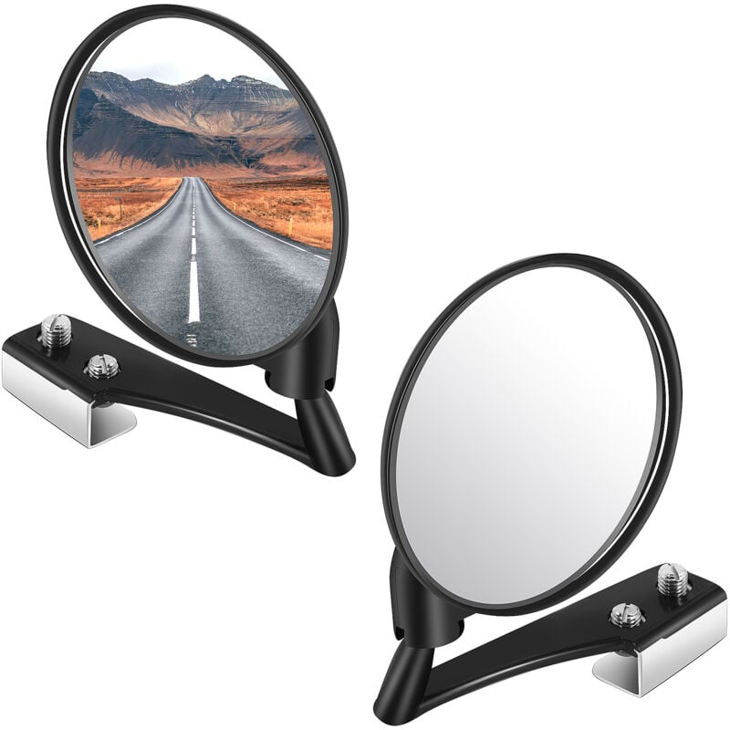 Image of Tlily - Set von 2 Auto Blind Spot Spiegel Seite Konvexen Spiegel Weitwinkel Runde Rückansicht