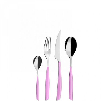 Set von 24 Teilen in der Box für Galerie Glamour Lilac Solid Color Bugatti