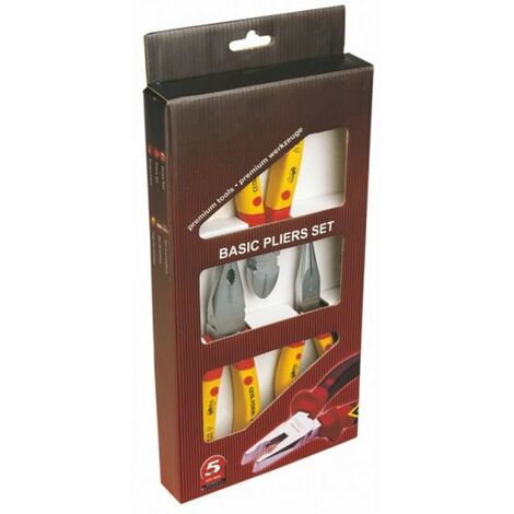 Set von 3 Zangen 1000V VDE (1 Universal-180mm