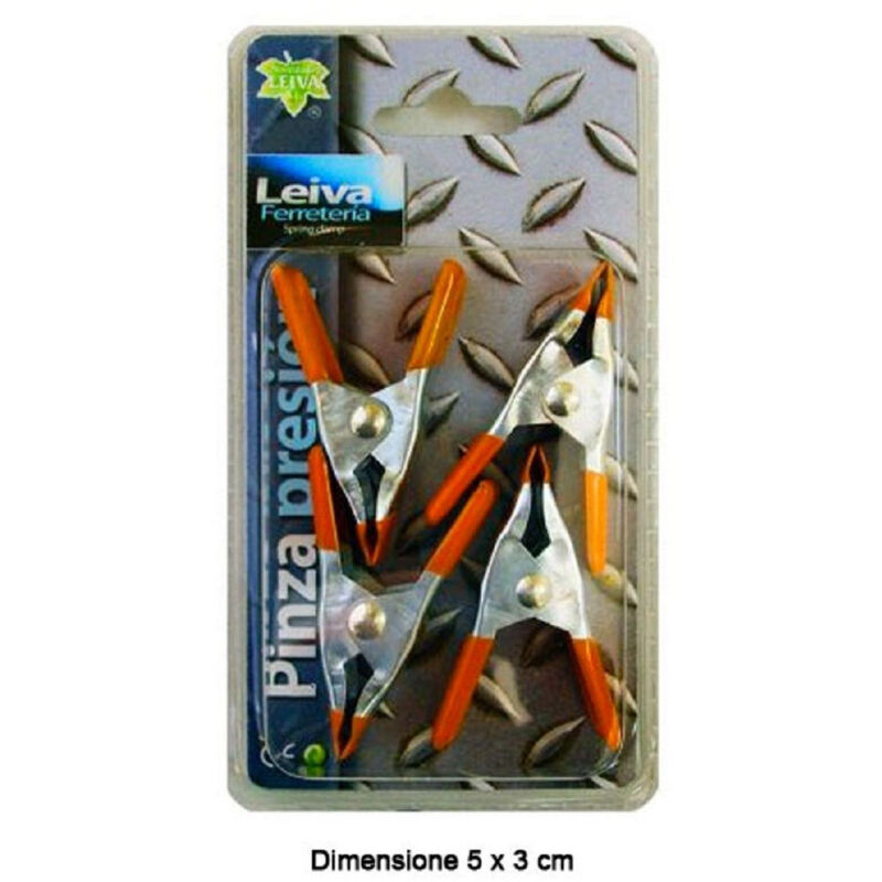 Image of Trade Shop Traesio - Trade Shop - set 4 pezzes pinze in pression 5 x 3 cm strings all diy -