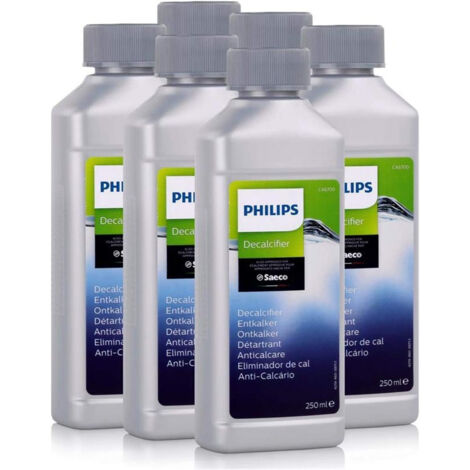 Set von 6 Descales (6x 250 ml) für SAECO -Espresso -Kaffeemaschine, Philips CA6700/22