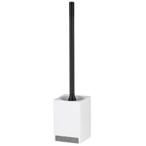 Set WC Blanc Mat & Aspect Pierre - Cube - KELA