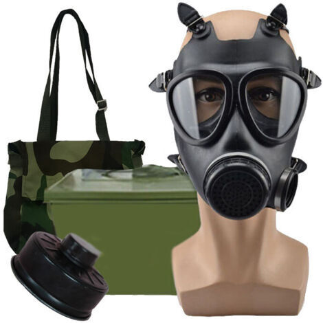Set wiederverwendbarer Silikon-Gesichtsmasken, vielseitig einsetzbar beim Spritzlackieren, als Staubschutz und in der Holzbearbeitung.