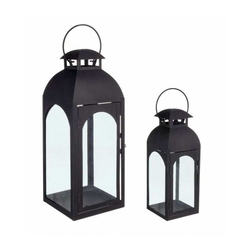 Webmarketpoint - Set2 Lanterne Agueda Nero