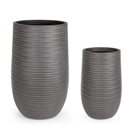 Set2 P.Vaso Tressage To Alto Antracite
