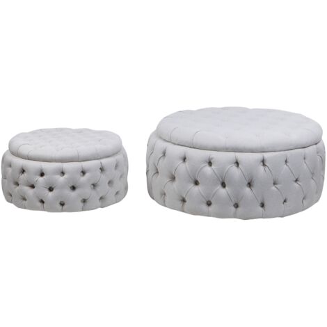 Set2 Table d'appoint Puff 100X100X45 75X75X30