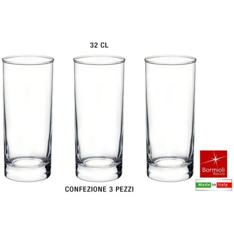 Set3 bicchieri vetr0 cortina drink cl31